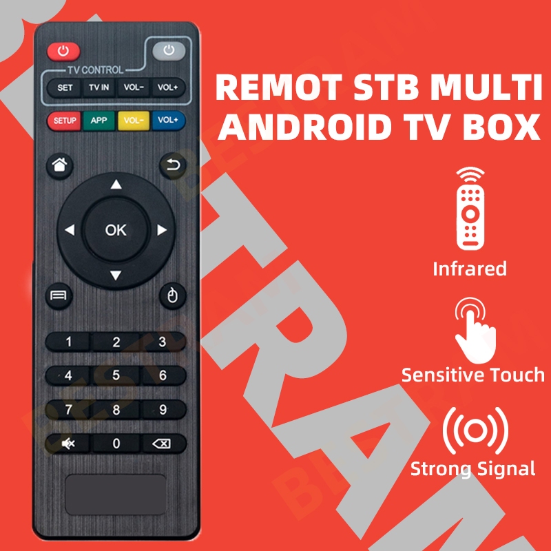 UNIVERSAL TV BOX REMOTE CONTROL TV CHANNEL REMOTE CONTROLLER MULTI ...