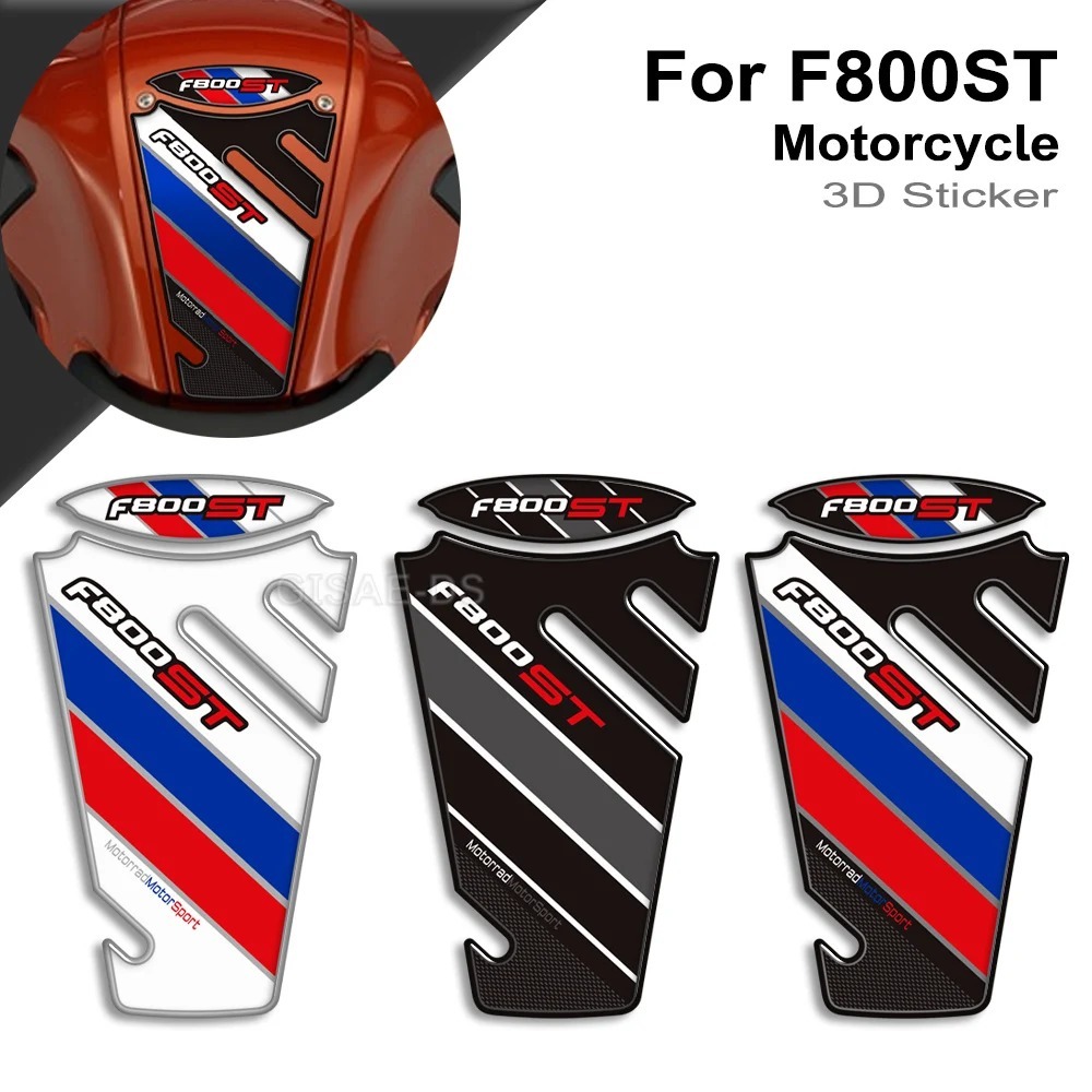 For BMW F800ST F800 F 800 S ST Motorcycle Oil Tank Pad Stickers ...