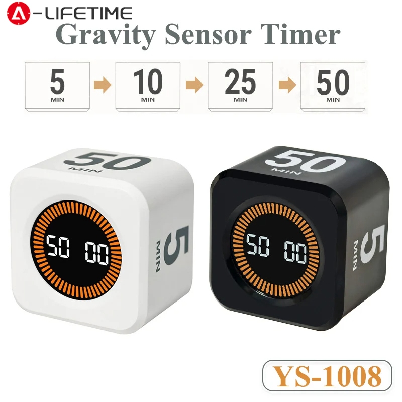 Digital Visual Timer Cube Timer Productivity Timer Custom Countdown ...