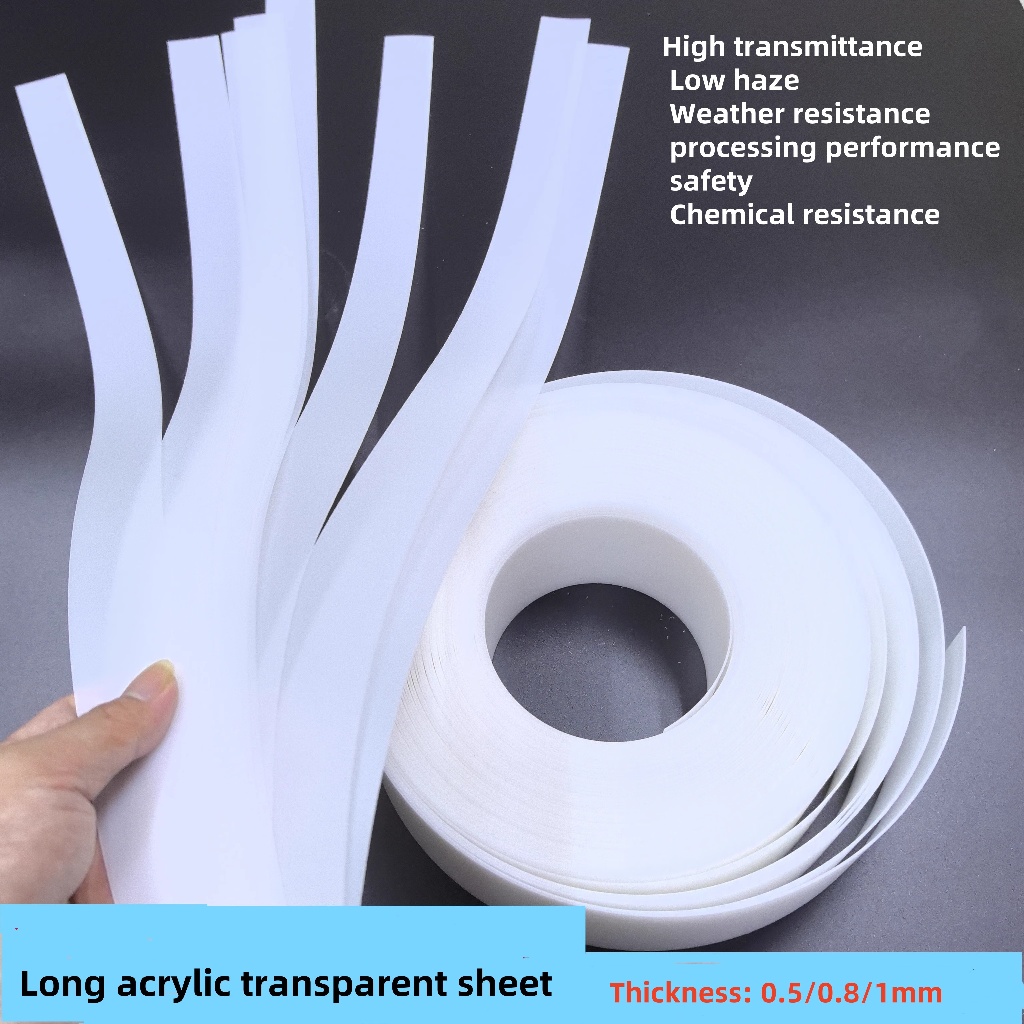 Thickness 0.5/0.8/1mm Milky white longacrylic transparent sheet ...