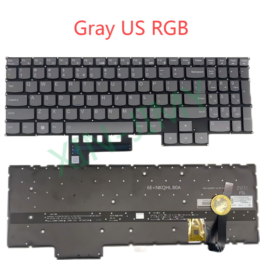 Keyboard for Lenovo Legion R7000 ARP8 APH9,83EF,Legion 5 15ARP8 15APH9 ...