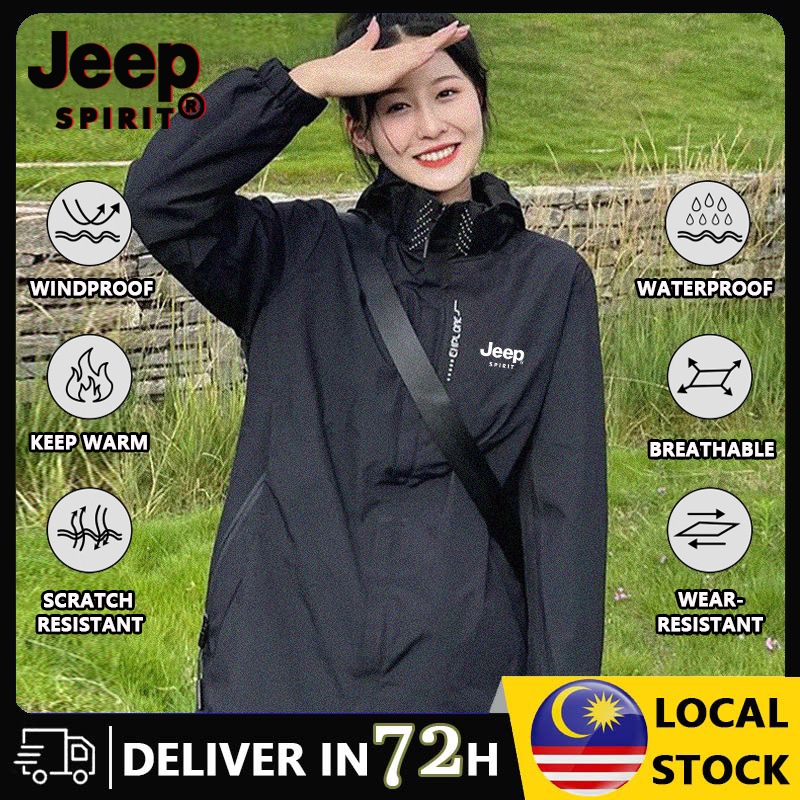 【2-3 days arrive!!!】JEEP SPIRIT Large Size Windproof and Waterproof ...