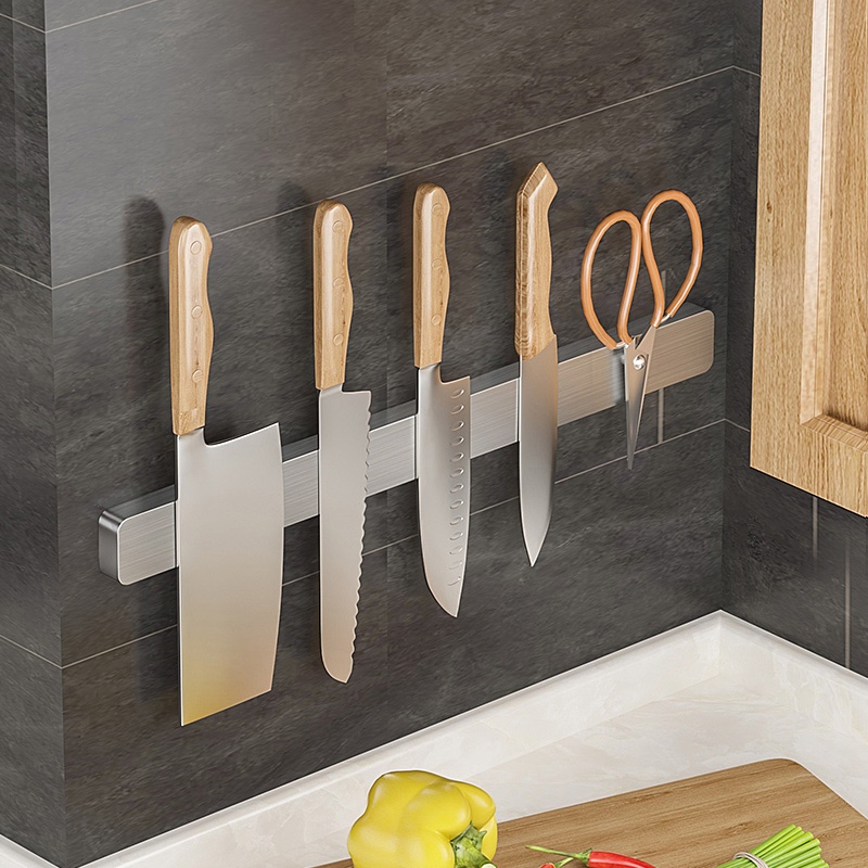 MEIDOO Kitchen Stainless Steel Knife Rack Knife and Pot Storage Punch ...