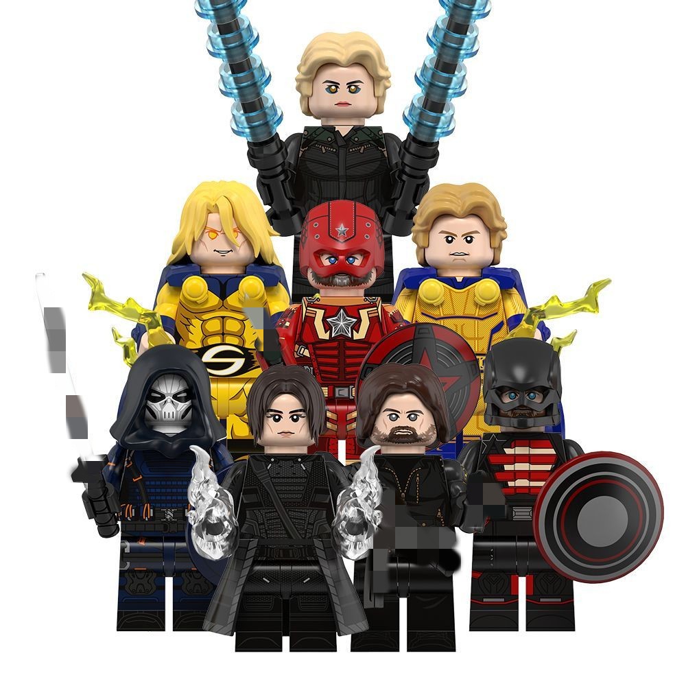 Block Toys Figure Sentry Winter Soldier Yelena Taskmaster Building ...