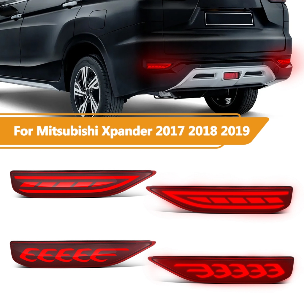 For Mitsubishi Xpander 2017 2018 2019 Reflector Rear Bumper Reflector ...