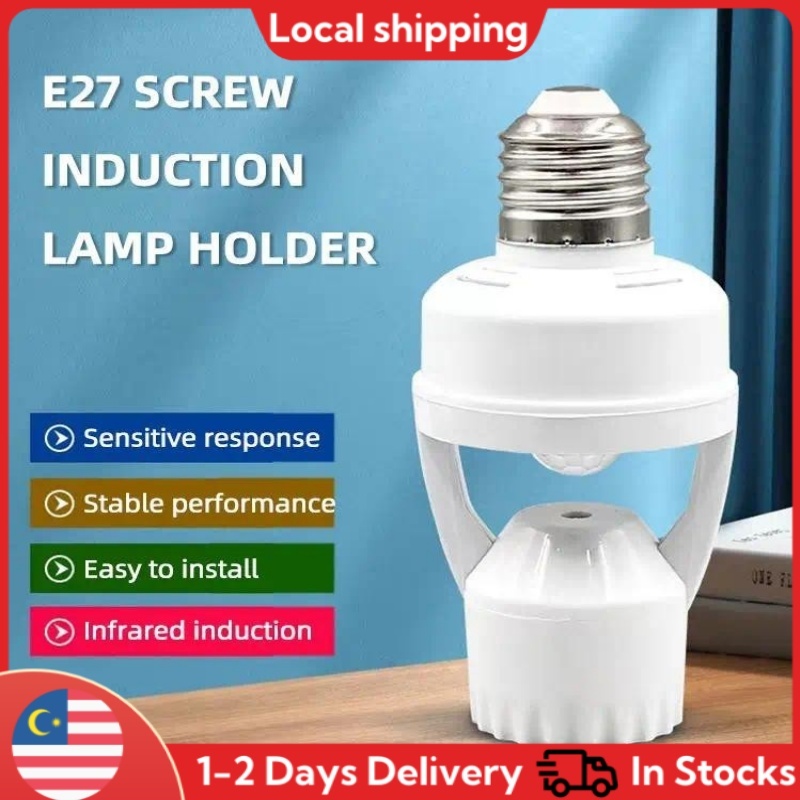 [Local Stock] E27 LED Lamp Sensor Light Smart Led Bulb Switch 360 ...