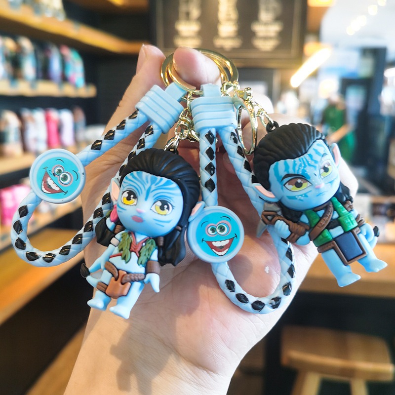 Movie Avatar Keychain Jake Sully Neytiri Phantom Knight Pendant ...