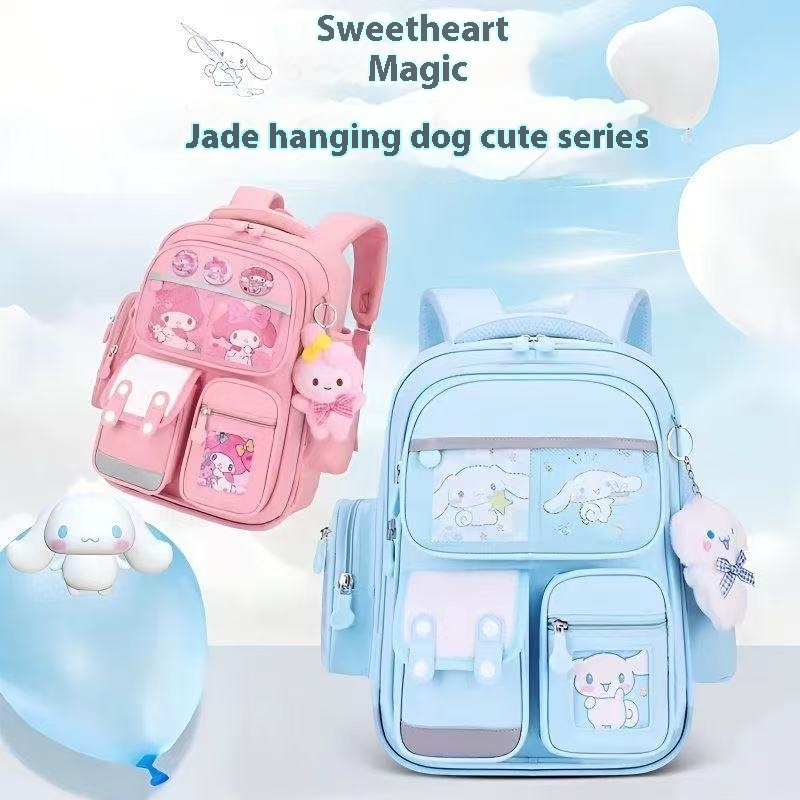 Tas Sekolah Sanrio Melody Cinnamoroll Perempuan 7-12 Tahun | Tas Ringan ...