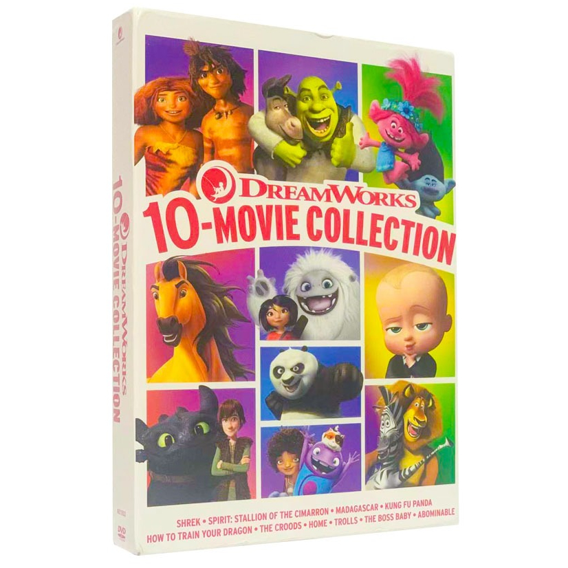 Original Movie DreamWorks 10-Movie Collection HD D.V.D Hobby Collection ...