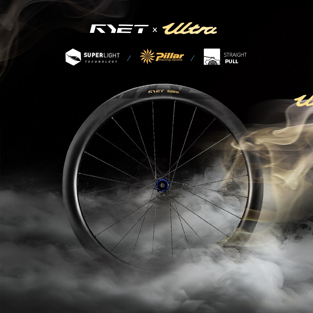 2025 RYET SuperLight Road Carbon Wheels 1180g Ceramic Tubless Clincher ...