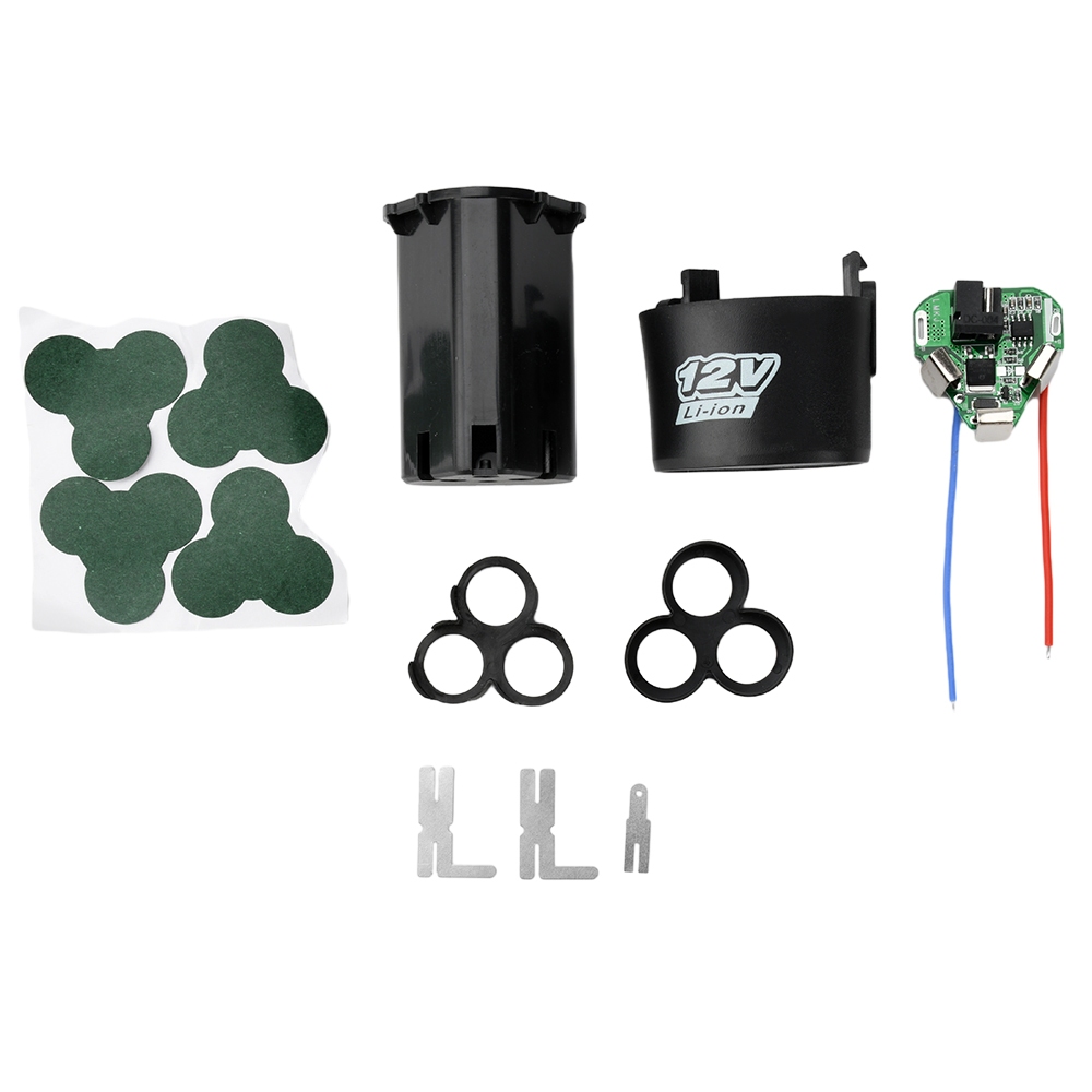 DC12V 3S In-Line 18650 Lithium Battery Enclosure Shell Battery ...