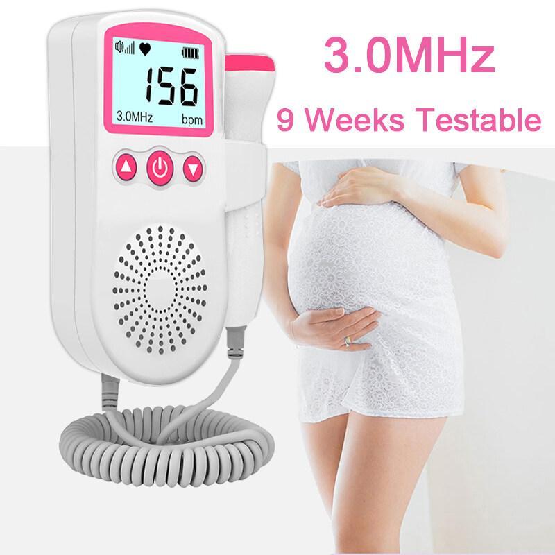 Fetal Doppler Upgraded Fetal Home Pregnancy Heart Rate Monitor Baby ...