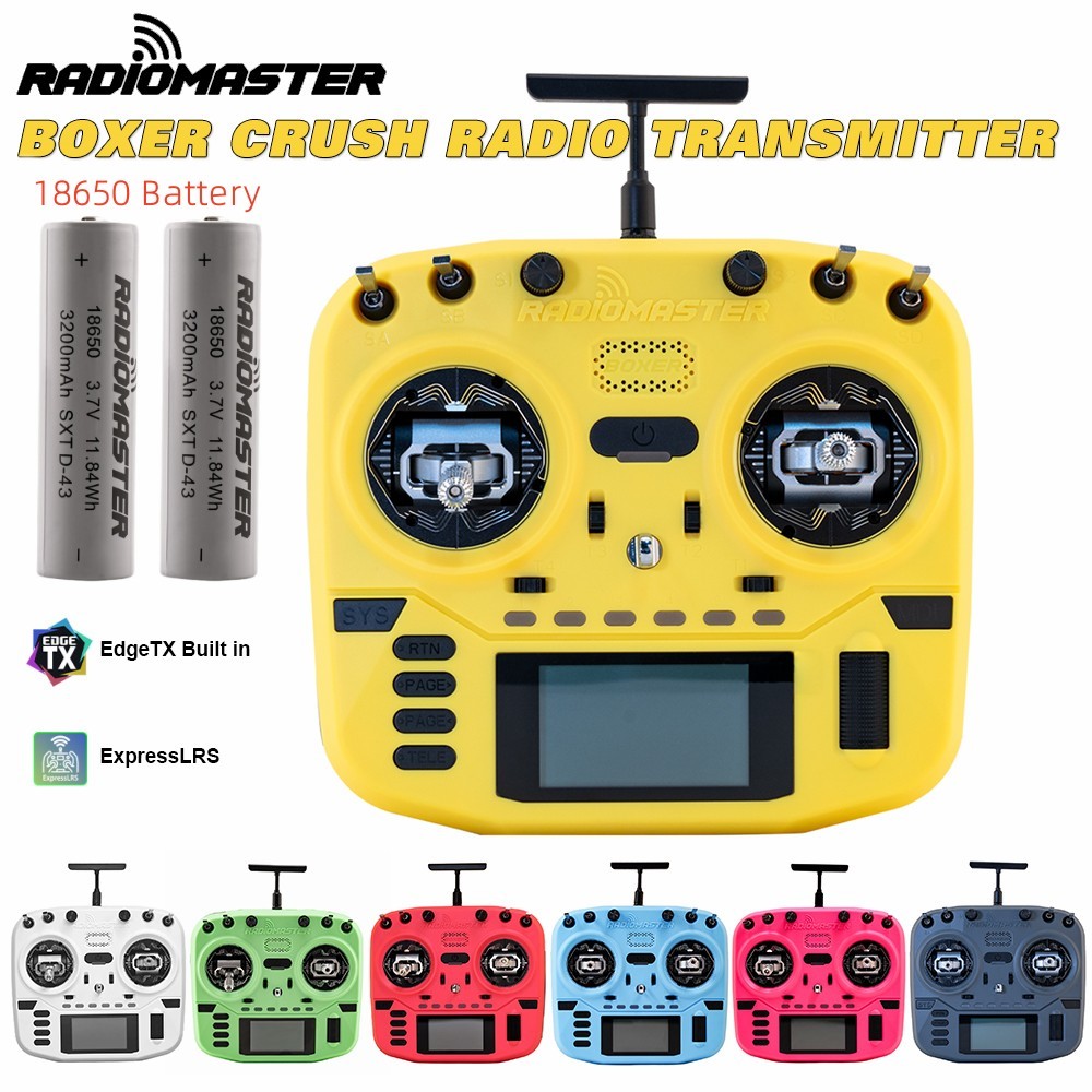 【Original】RadioMaster Boxer Crush Radio Transmitter With 18650 Battery ...