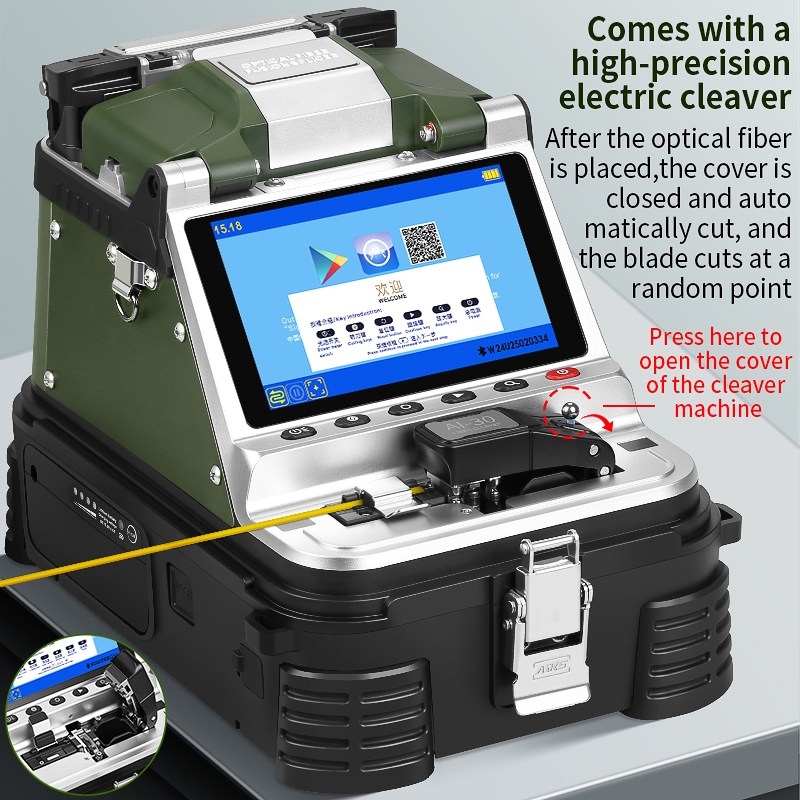 COMPTYCO AI-30 AUTOMATIC OPTICAL FIBER FUSION SPLICER PORTABLE ...