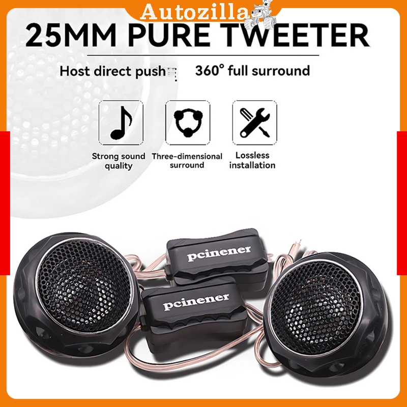2pcs 140W T280 High Efficiency Mini Dome Car Tweeter Speakers Tweeter ...