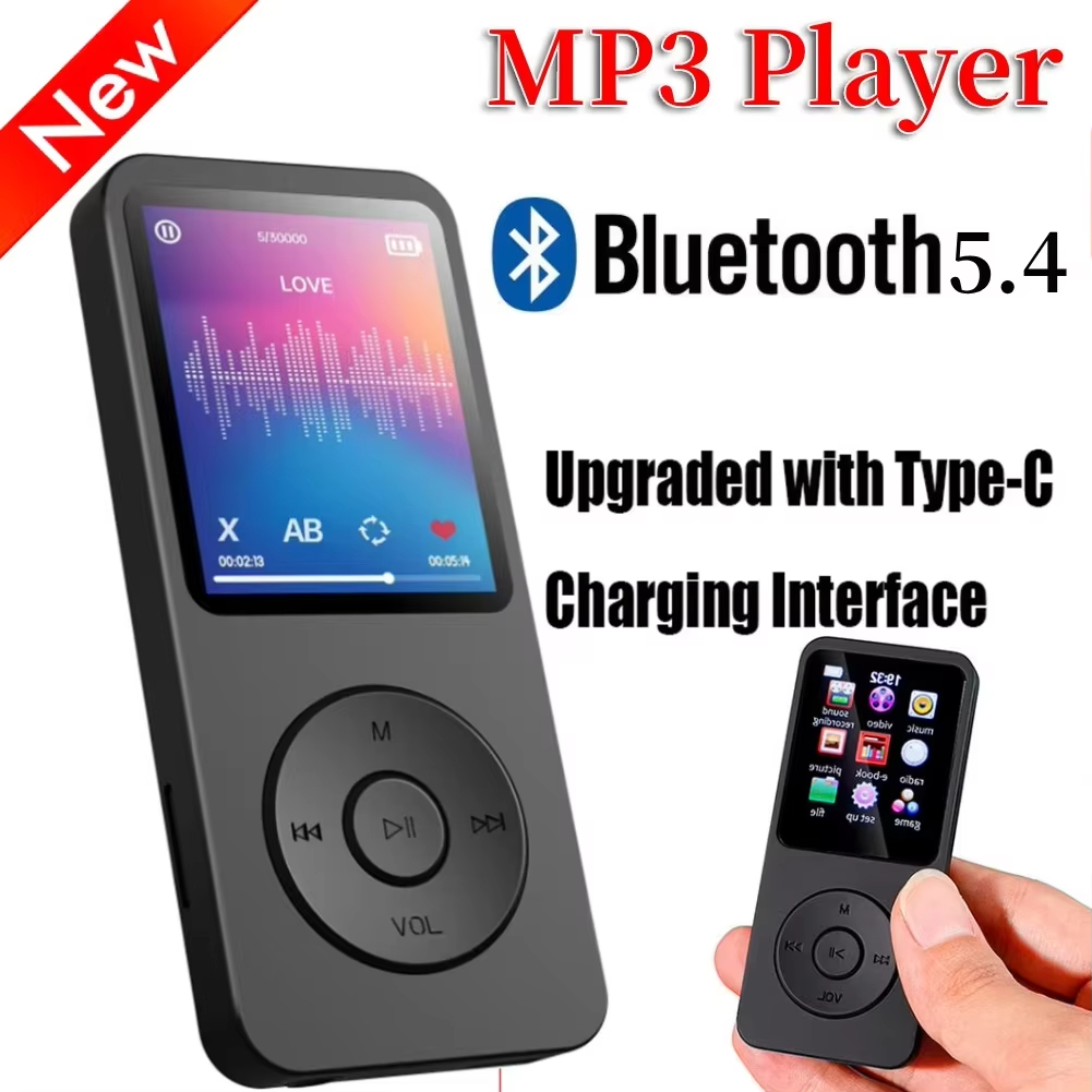 32GB Newest Bluetooth 5.0 MP3 Player HIFI Sport Music Speakers MP4 ...