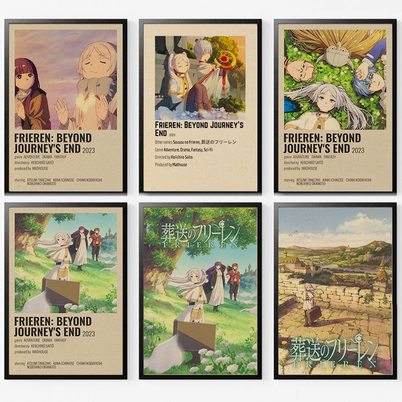 Frieren:Beyond Journey’s end Japan's Fantasy Adventure anime retro ...