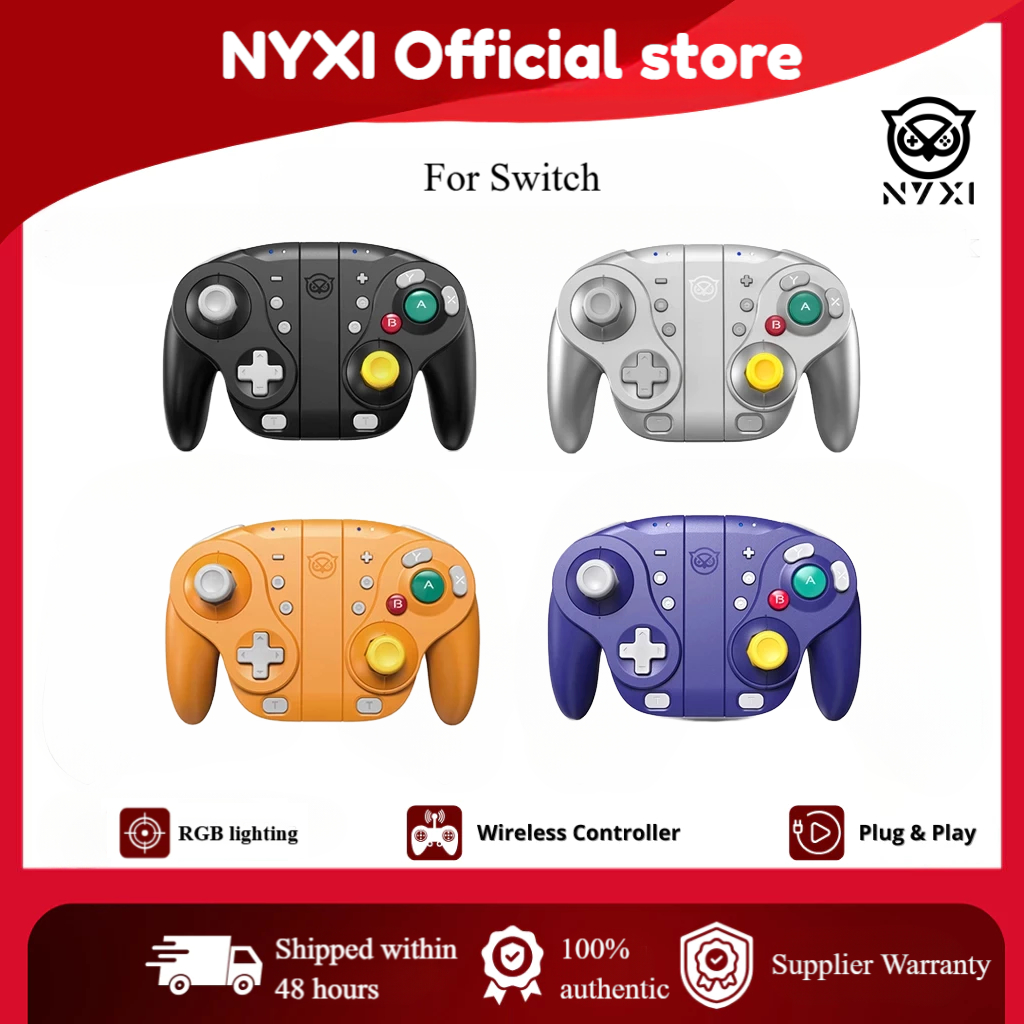 [BEST SELLER] NYXI Wizard Wireless Game Controller Bluetooth Joycon ...