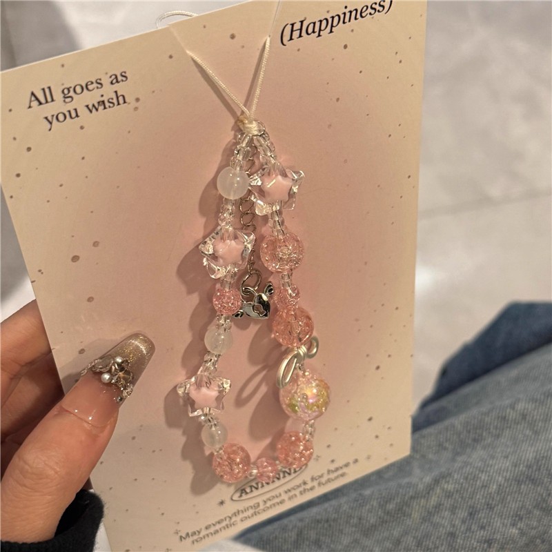 Ins Style Sweet And Cute Versatile Mobile Phone Chain Star Mobile Phone ...