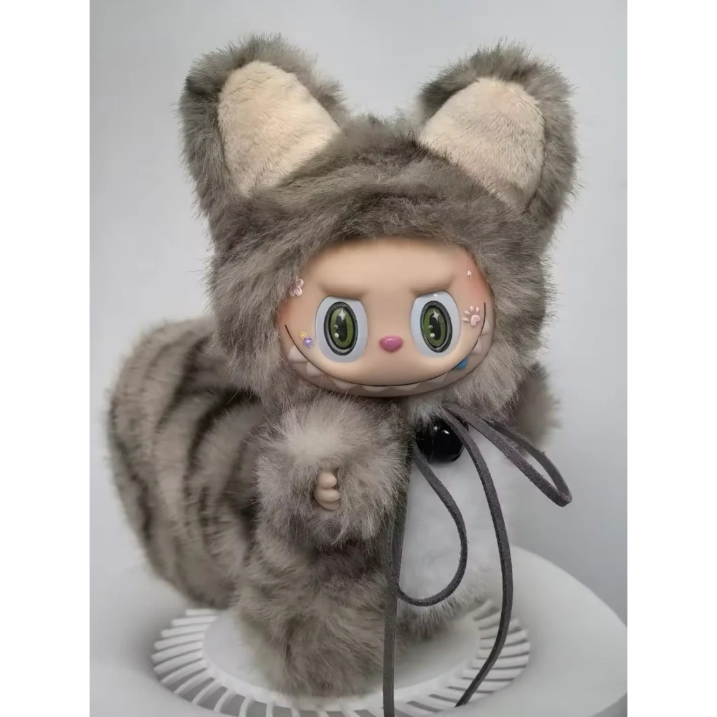 オレンジ色九尾狐 LABUBU　ふわふわ Zimomo 香甜なケーキ九尾の狐 LABUBU ふわふわ｜Yahoo!フリマ