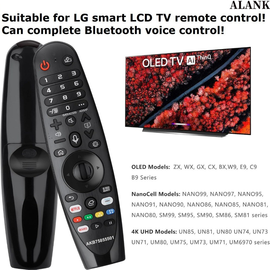 Magic Remote Control LG Smart TV Remote Control 4K OLED QNED UHD ...