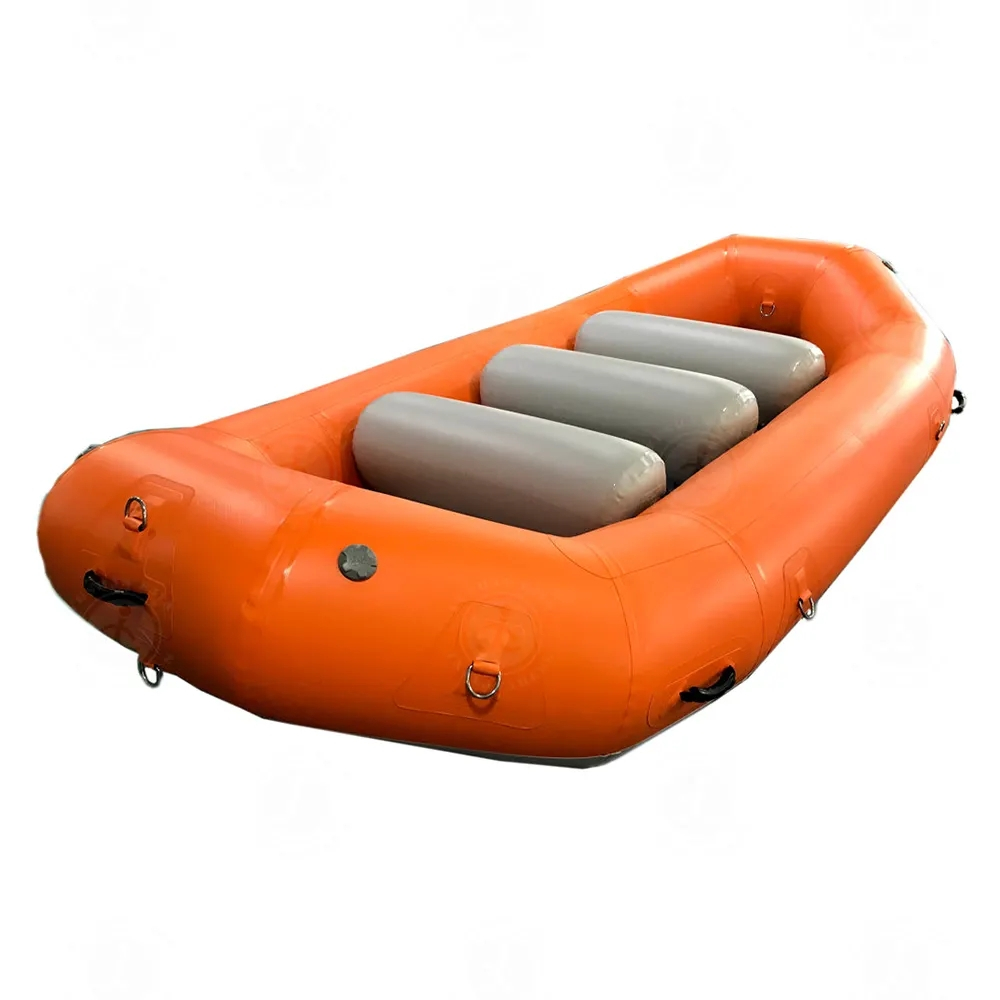 Agile dual seat rotating folding boat, enjoy a new experience of ...