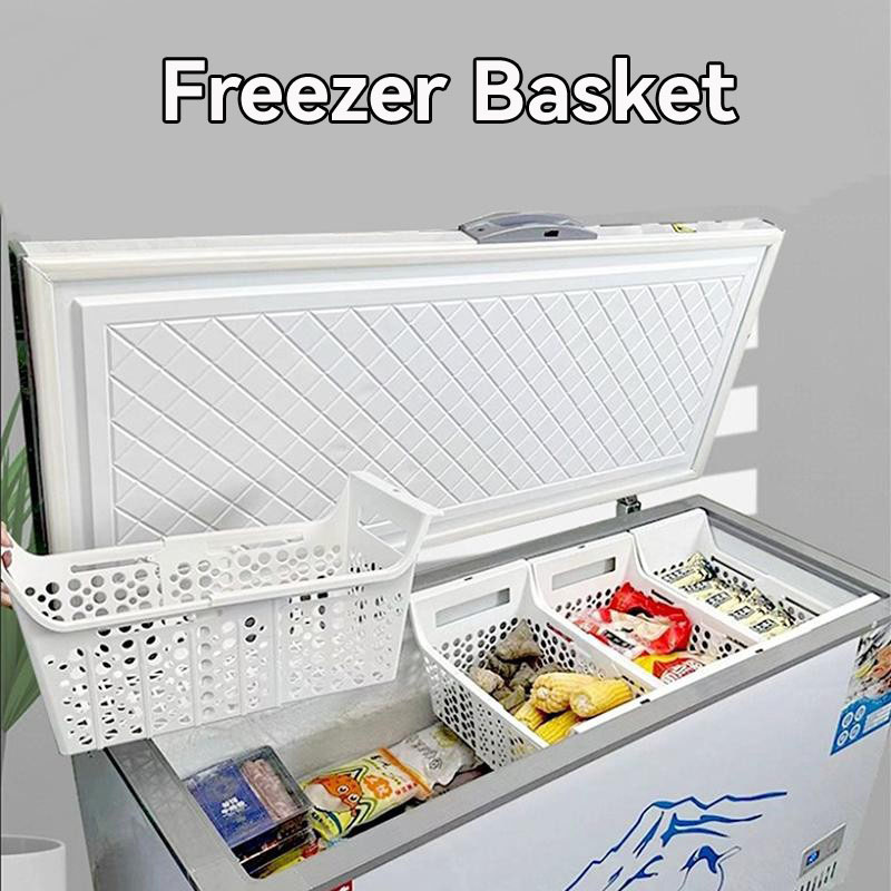 Chest Freezer Basket - Odorless Heavy Load Refrigerator Storage ...