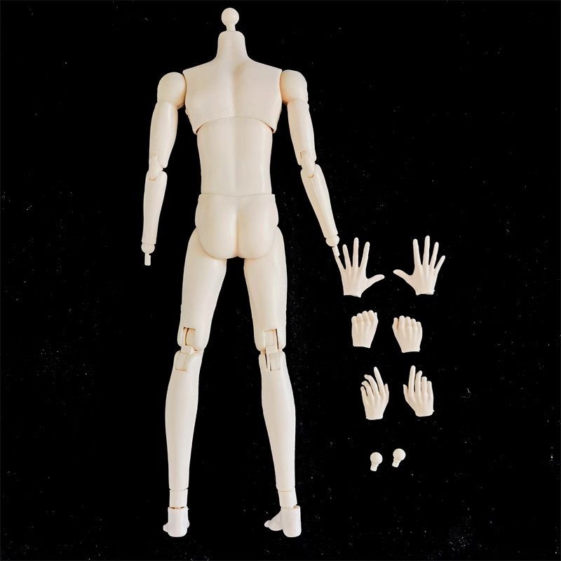1/6 Soldier Body Male Secondary Joint Movable Body New White Skin Color ...