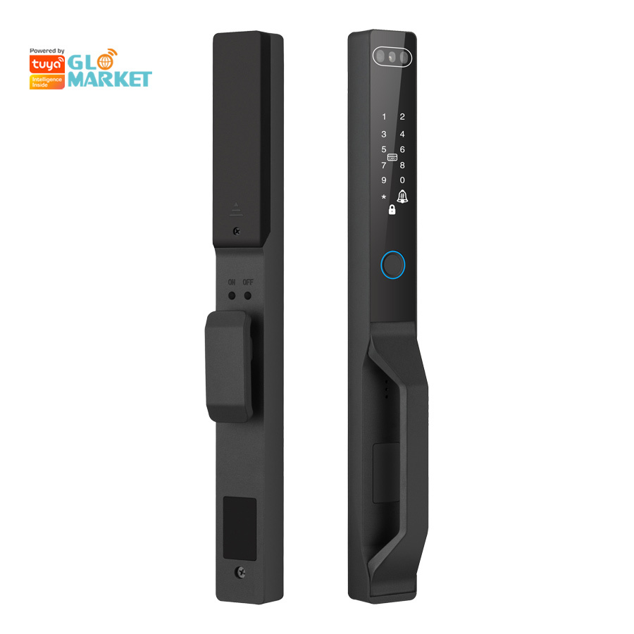 Glomarket 3d Face Recognition Biometric Fingerprint Smart Door Lock ...