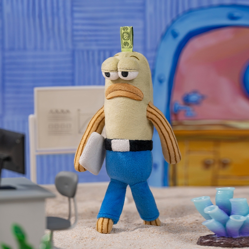 POP MART Bikini Bottom Buddies - Whimsical Plush Blind Box Action Toys ...