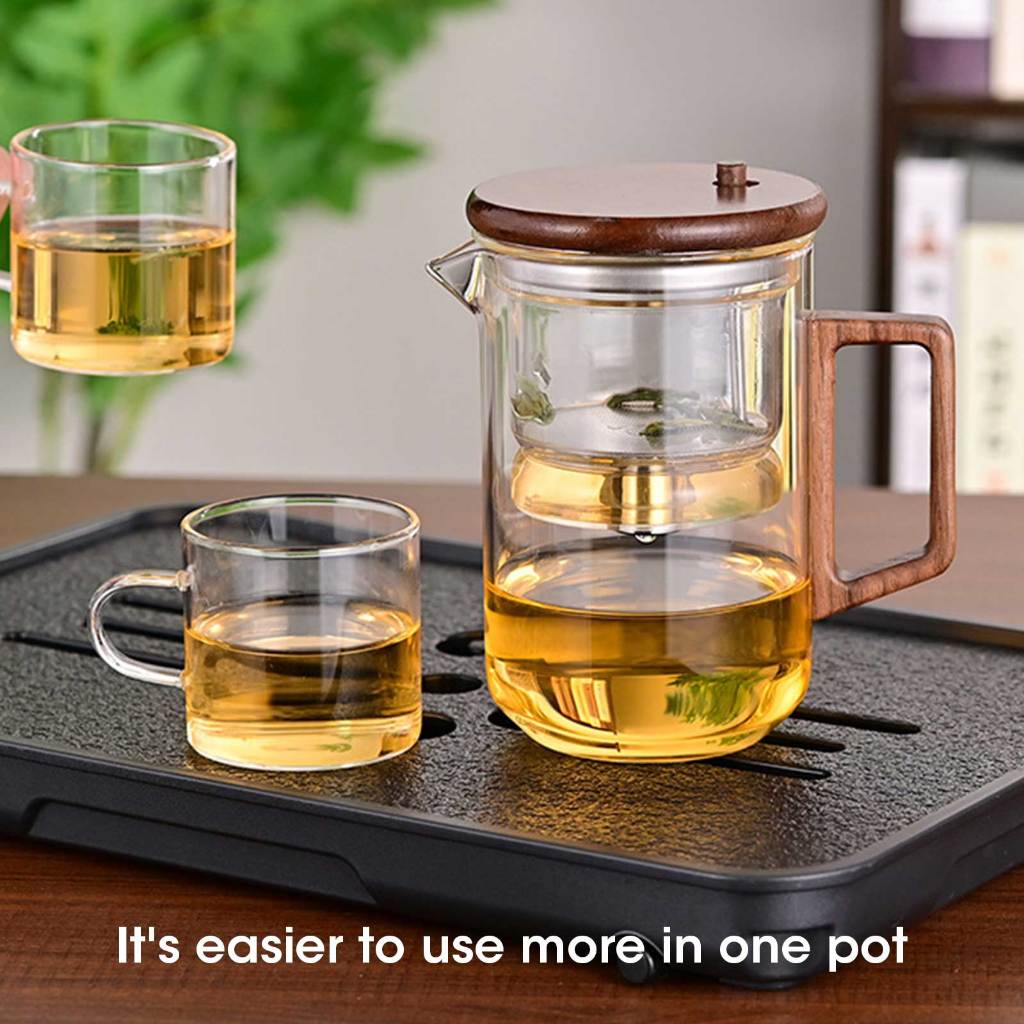 [Local delivery] Water Separation Inner Container Teapot One Click ...