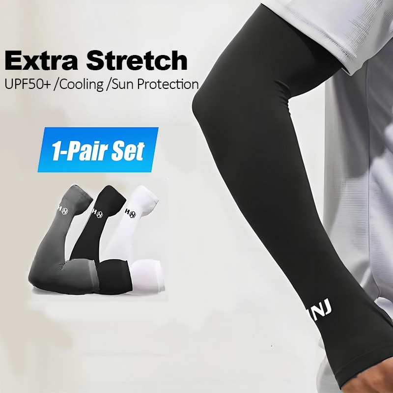 HNJ Hand Sock 2Pcs UV Protection UPF50+ Ice Feeling High Elasticity ...