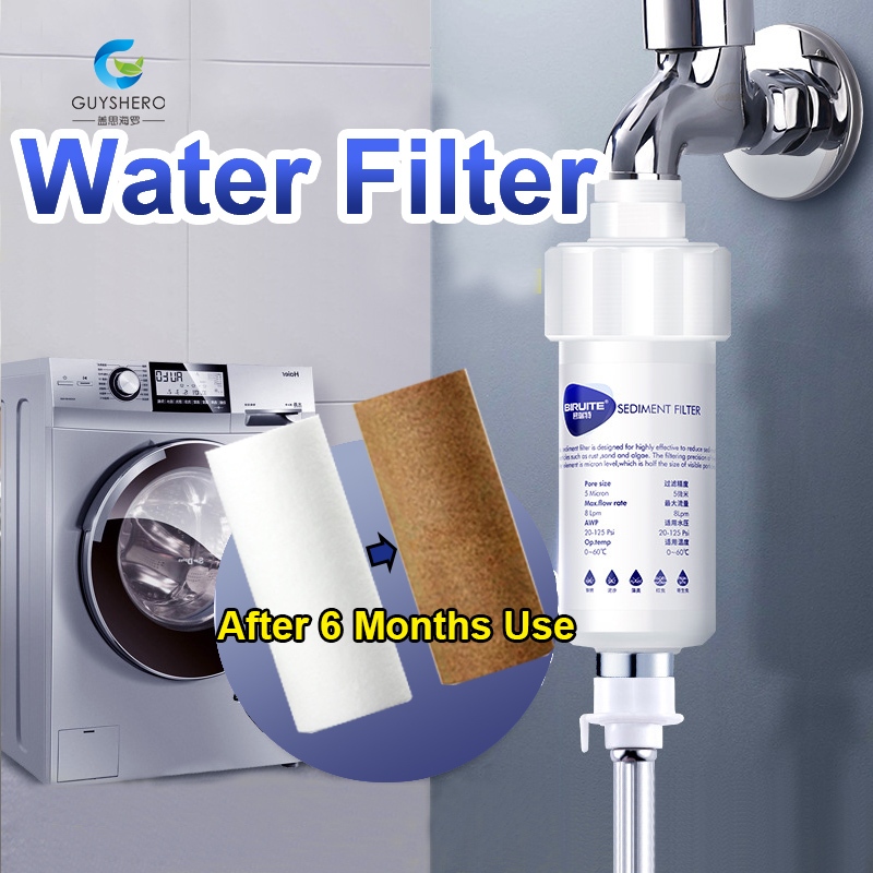water filter purifier pre-filter rust removal for washing machine ...