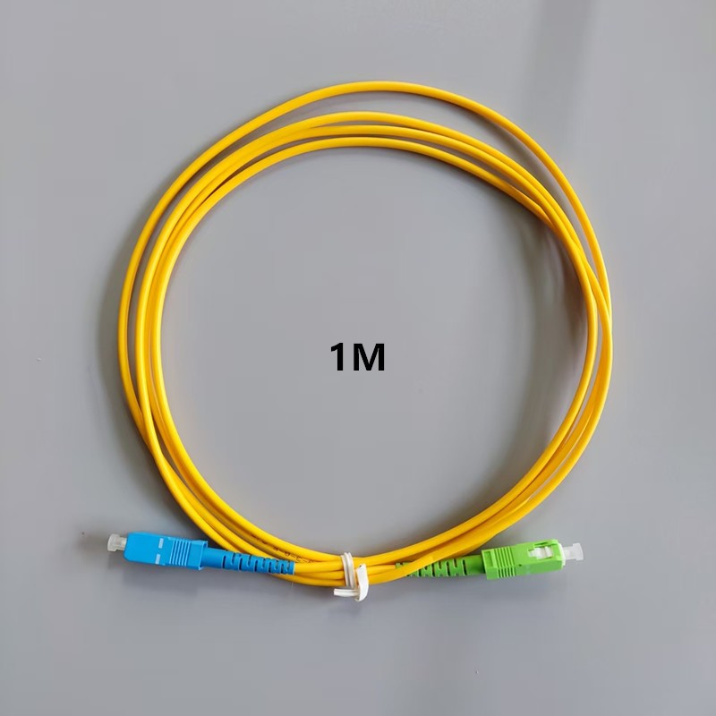 1M/2M/3M/5M/10M/15M FTTH Cable SC APC To SC UPC 3.00mm PVC Indoor Fiber ...