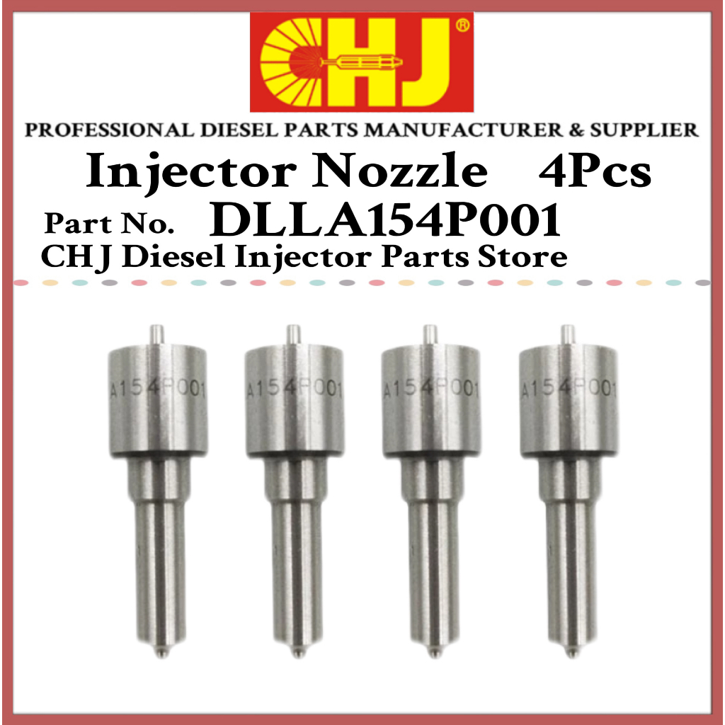 4pcs Diesel Fuel Injector Nozzle Tip DLLA154P001 for ISUZU Elf Trooper ...