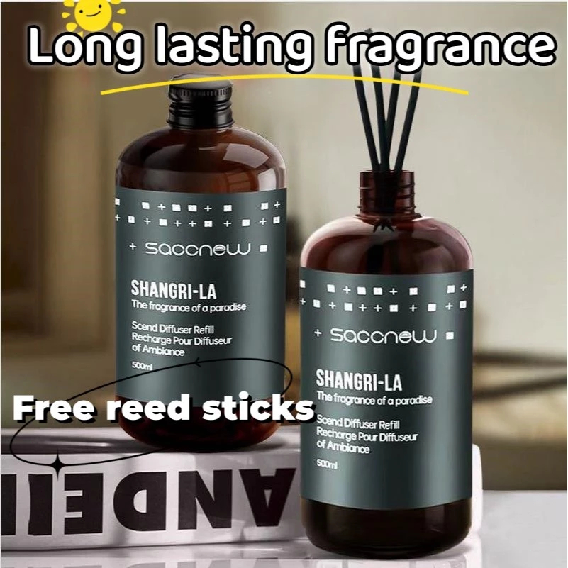 500ML Diffuser Refill Essential Oil Home Air Freshener Aroma Oil Refill ...