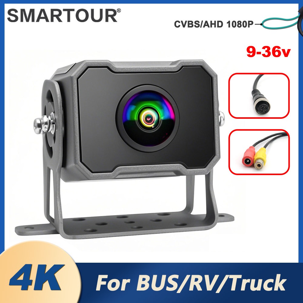 AHD&CVBS 1080P Car Backup Cam Waterproof 9-24V Reverse Camera Rear ...