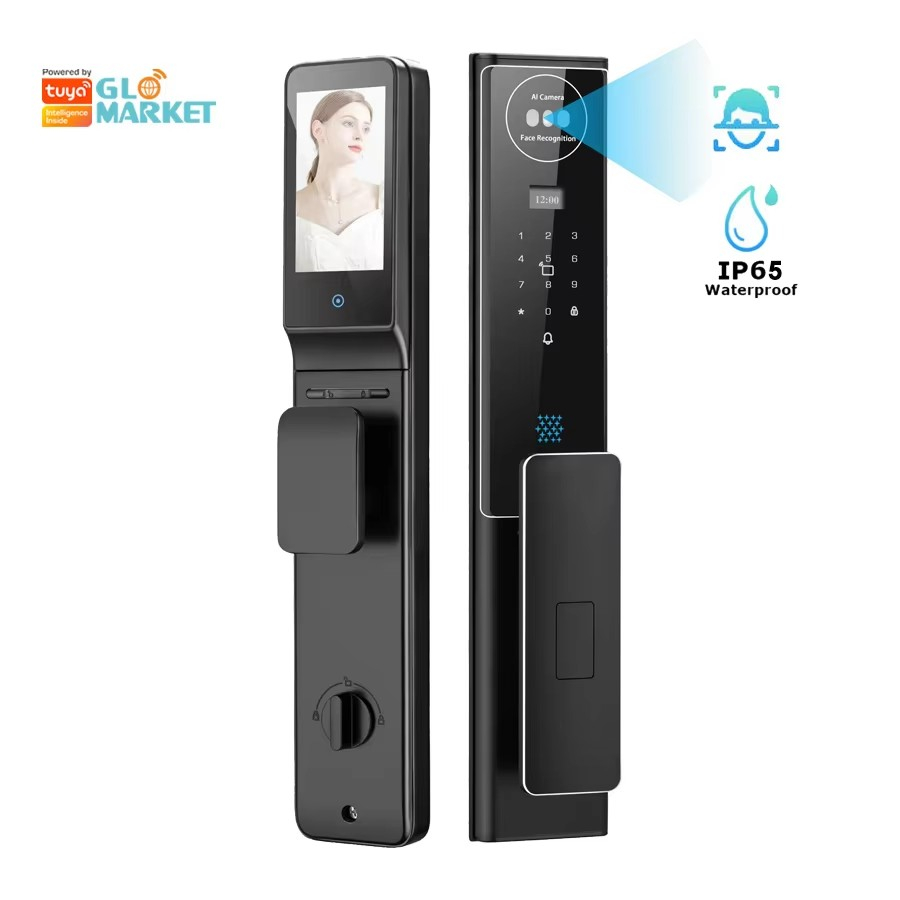 Glomarket Tuya Door Lock Waterproof 3d Face Recognition Digital App ...