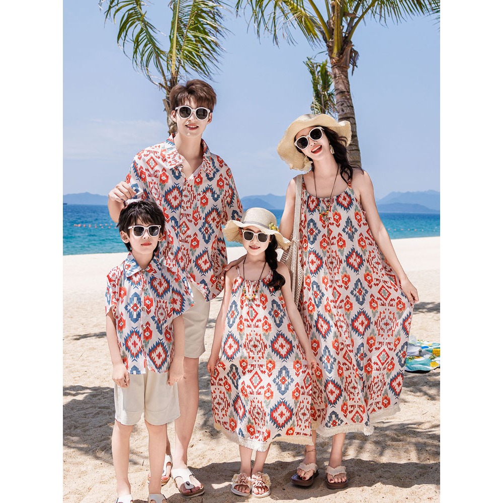 beach dress for men and women Pearl & Caviar | Finikas Off Shoulder Dress 