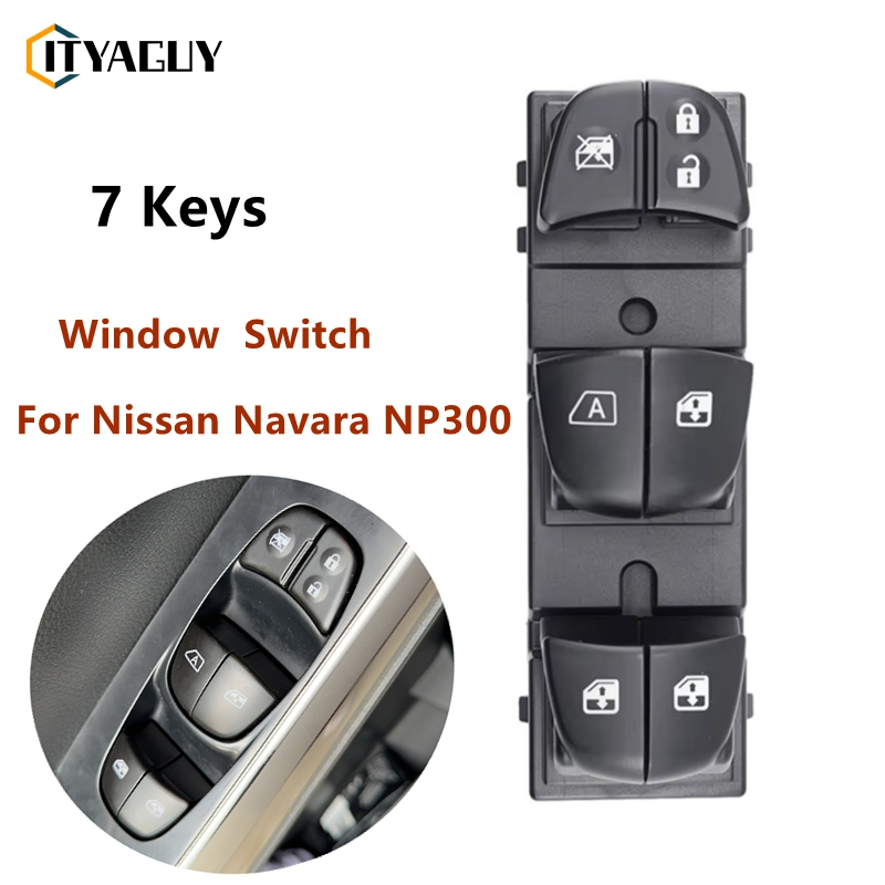 Power Window Control Master Switch For Nissan Navara NP300 Frontier ...