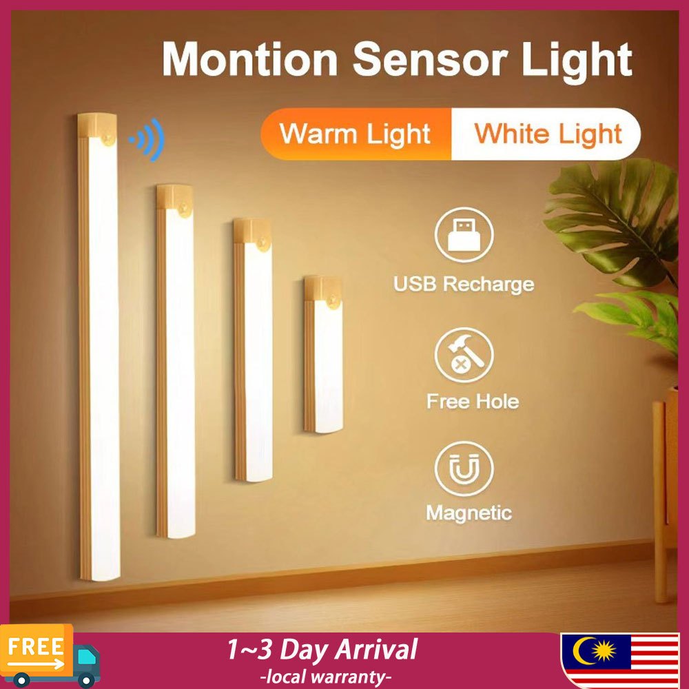 （🔥MY stock🔥）Sensor Led Lights Rechargeable Magnetic Cabinet Light ...