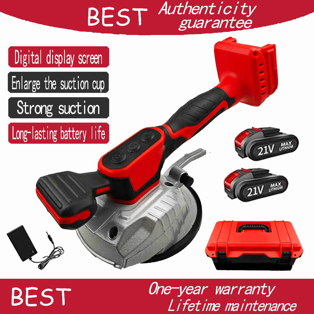 MWQ【In stock】Tile Machine Tiling Vibrator Super Strong Adsorption Tile ...
