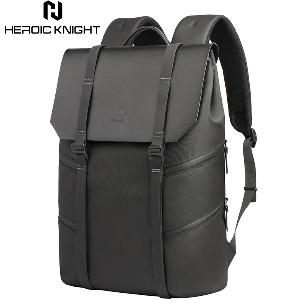 HEROIC KNIGHT Flap Waterproof Men Backpack (15.6") | Shopee Malaysia