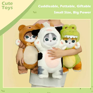Original Mofusand Kawaii Cos Cat Cute Cosplay Animals Cat Shark Cat Plush Doll Beautiful Room Car Bag Decoration For Children Gift