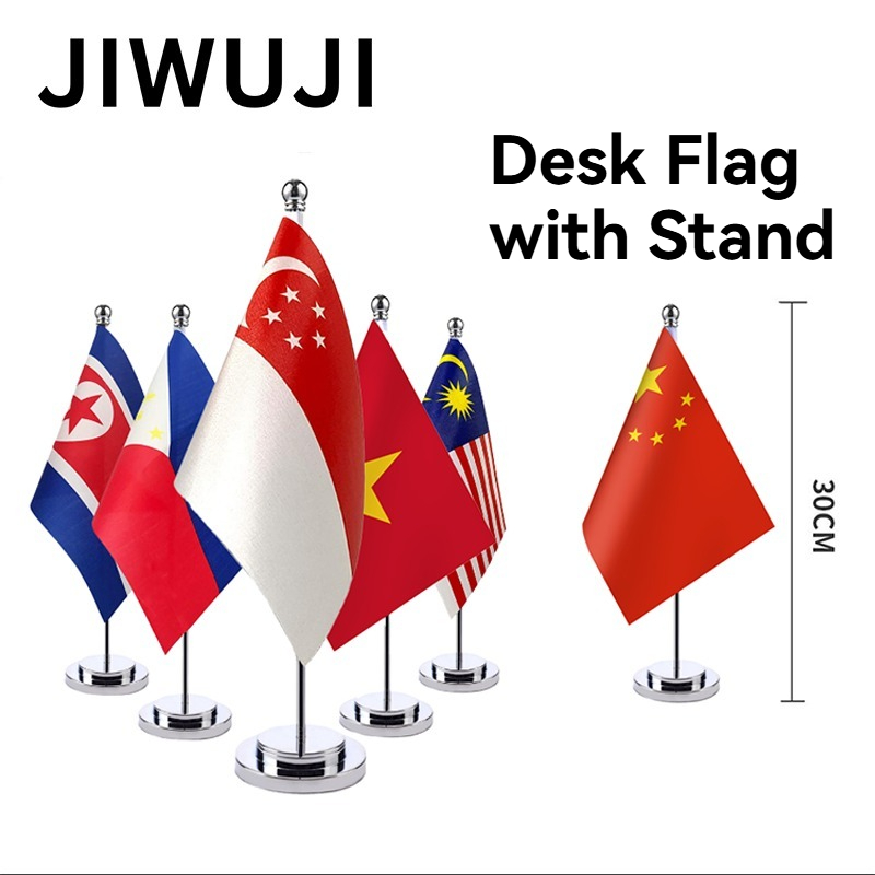 Table Flag National Desk Flag Office Desk Decoration Flag International ...