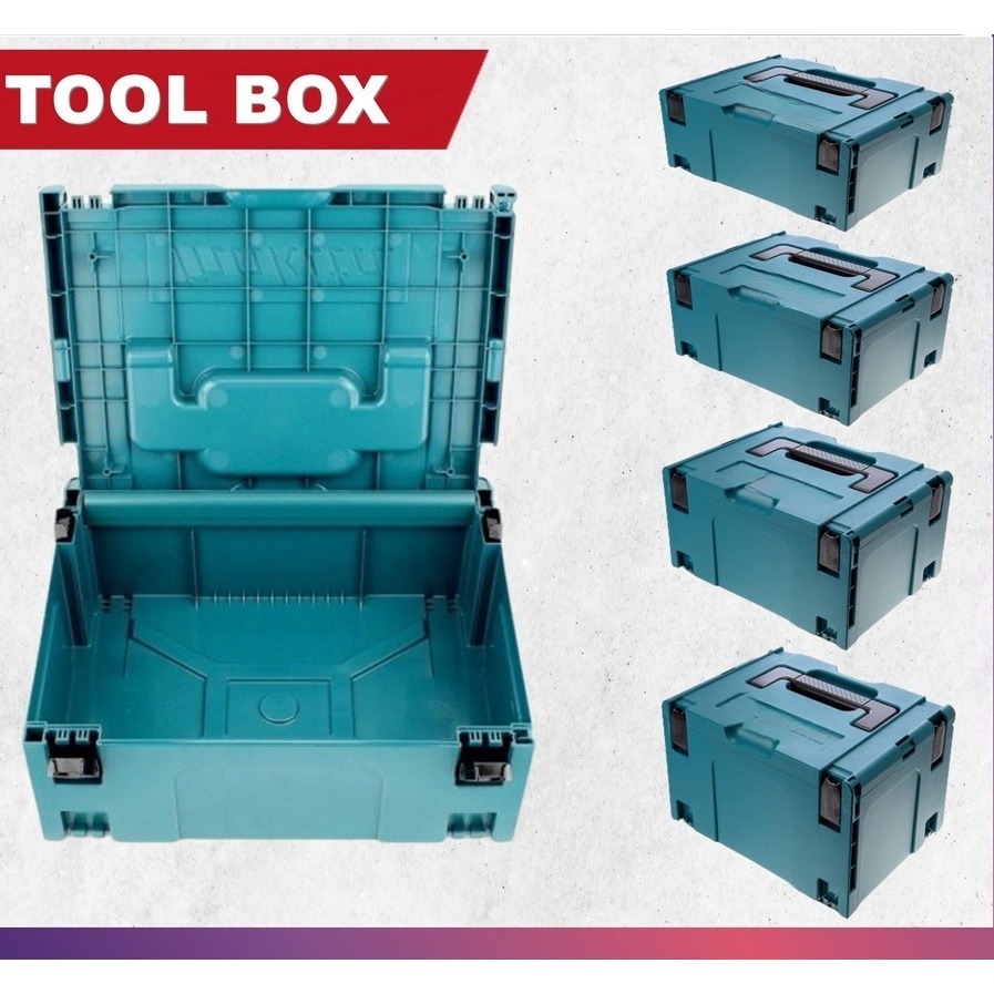Stacking Tool Case - Heavy Duty Storage Box |For Electrician/Mechanic ...