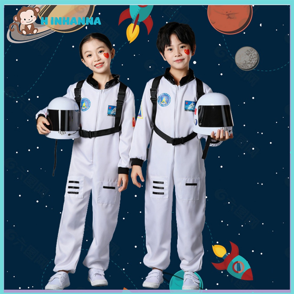 New Space Suit For Children Costume Astronaut Galaxy Theme Career ...