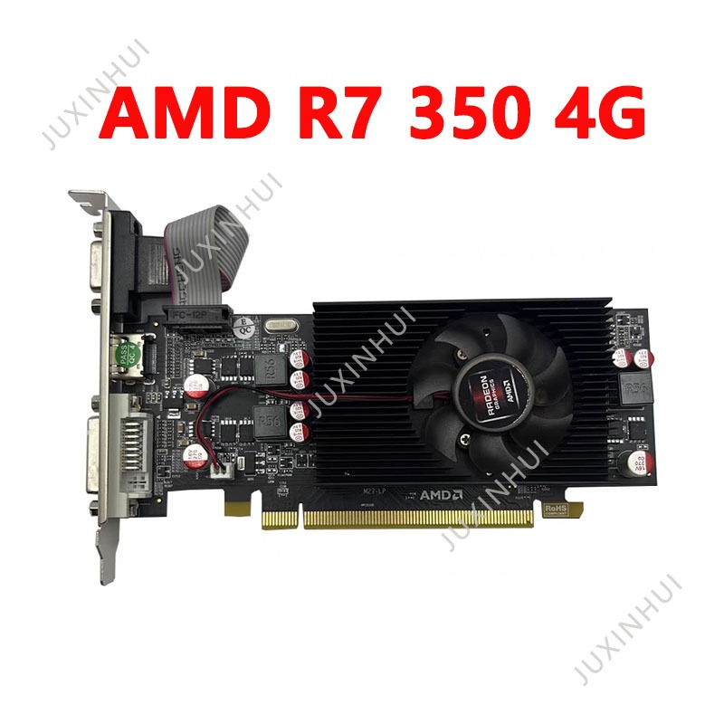 【Used】AMD ATI R7 350 4G DDR5 dell AMD R5 340X 2GB Yeston R7 350 4G D5 ...