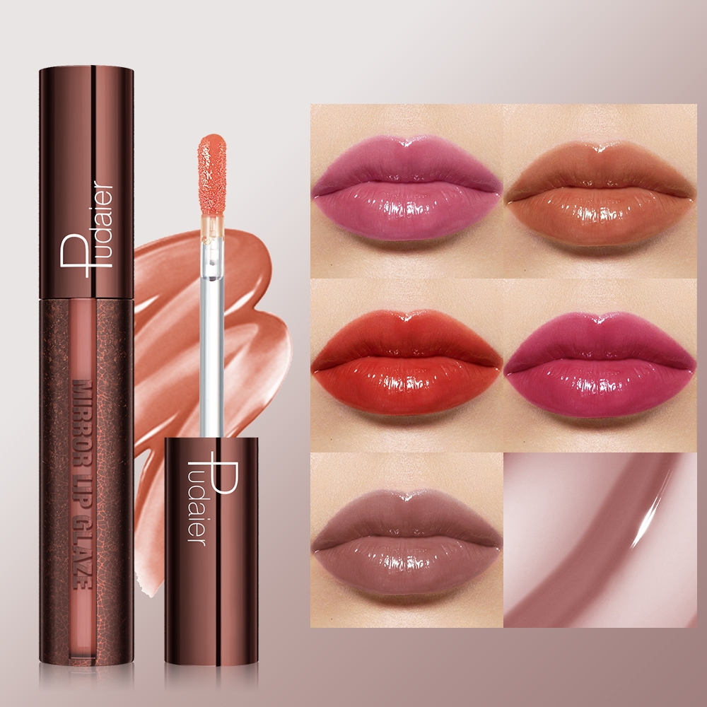 SKYKO Preferred Nude Mirror Lip Glaze Hydrating Crystal Gloss ...