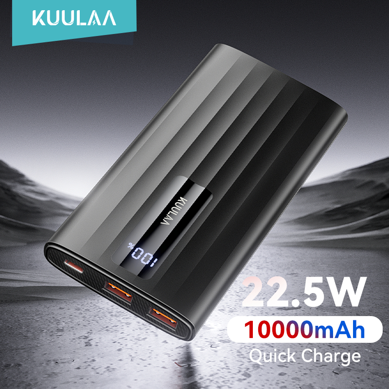 Kuulaa Batterie Externe 10000mAh PD20W Charge Rapide, Batterie
